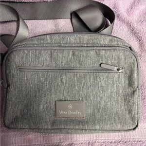 Vera Bradley Heathered Gray Crossbody Bag